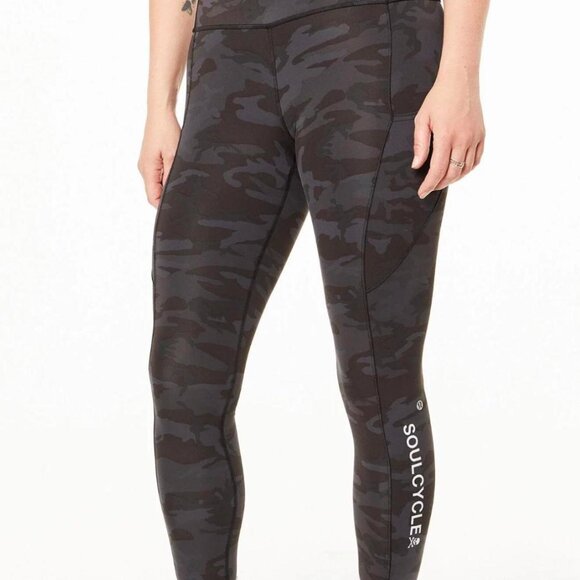 NWT Lululemon Fast and Free Leggings 25 size 4 incognito camo multi grey - Picture 1 of 6